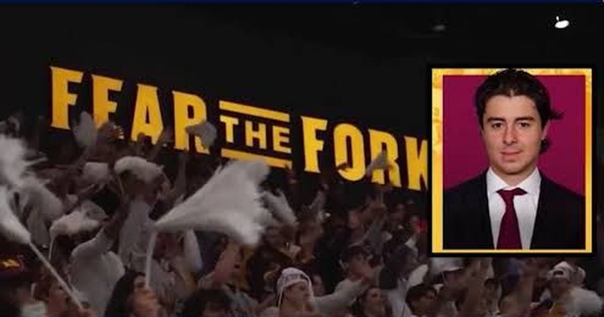 Fans rally for Matthew Mayich at ASU's hockey home opener